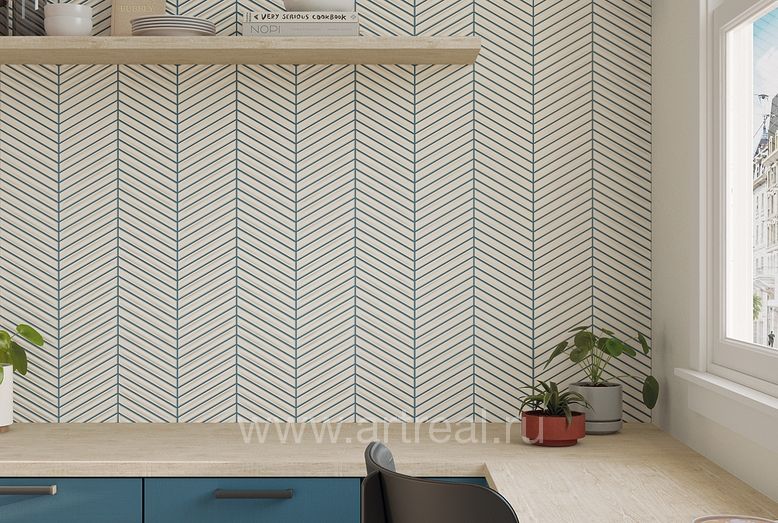 Керамическая плитка Wow Spike Bars в интерьере