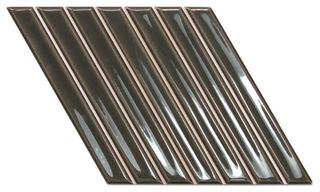 Wow Spike Bars настенная плитка Spike Bars A Ebony Gloss 15*25.9*10.5