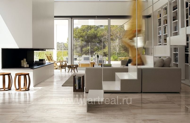 Керамическая плитка Emil Ceramica Petrified Tree в интерьере