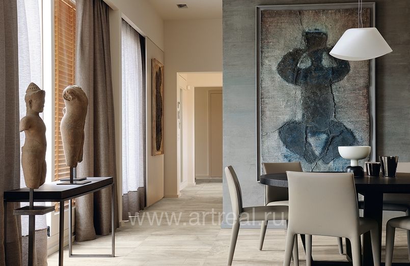 Керамическая плитка Emil Ceramica Petrified Tree в интерьере