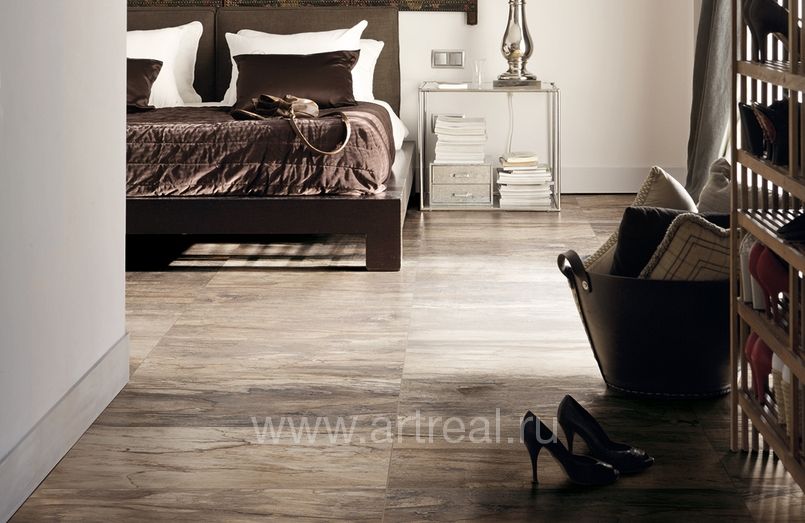 Керамическая плитка Emil Ceramica Petrified Tree в интерьере