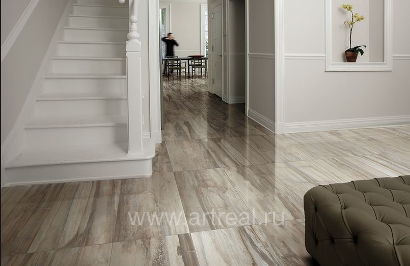 Керамическая плитка Emil Ceramica Petrified Tree в интерьере