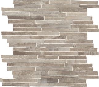 Emil Ceramica Petrified Tree мозаика Mosaico Brick Grey 29.4*29.4
