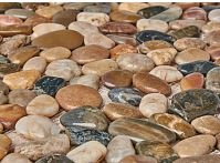 Мозаика Pixel Mosaic Галька в интерьере