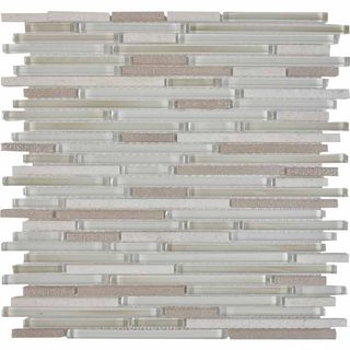 Pixel Mosaic Камень и стекло мозаика Мрамор и стекло 8x48/98/148 30*30*8