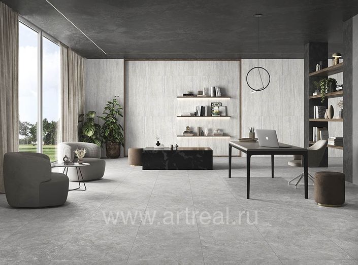 Керамогранит Art&Natura Travertino в интерьере