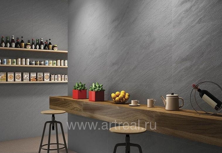 Керамогранит Art&Natura Slate в интерьере