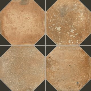 Peronda FS Nonna керамогранит FS Nonna Black Decor LT 45.2*45.2*9