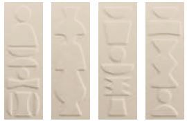 41zero42 Nok декор Totem Ivory 6.5*20*8.5