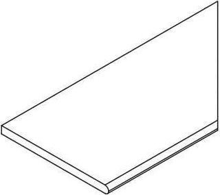 Italon Avantgarde спец. элемент Бортик Блэк грип правый 30*120*20