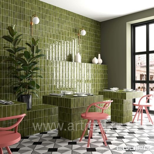 Керамогранит Equipe Coco в интерьере