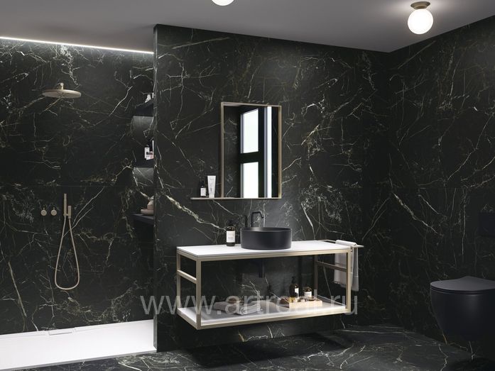 Керамогранит APE Night Lux в интерьере