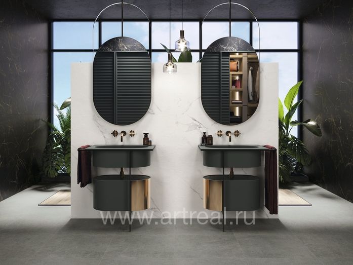 Керамогранит APE Night Lux в интерьере