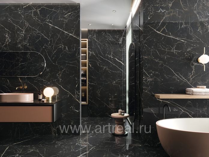 Керамогранит APE Night Lux в интерьере