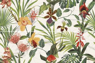 APE Night Lux настенная плитка Decor Set Luna Blance Matt 40*120*11.4