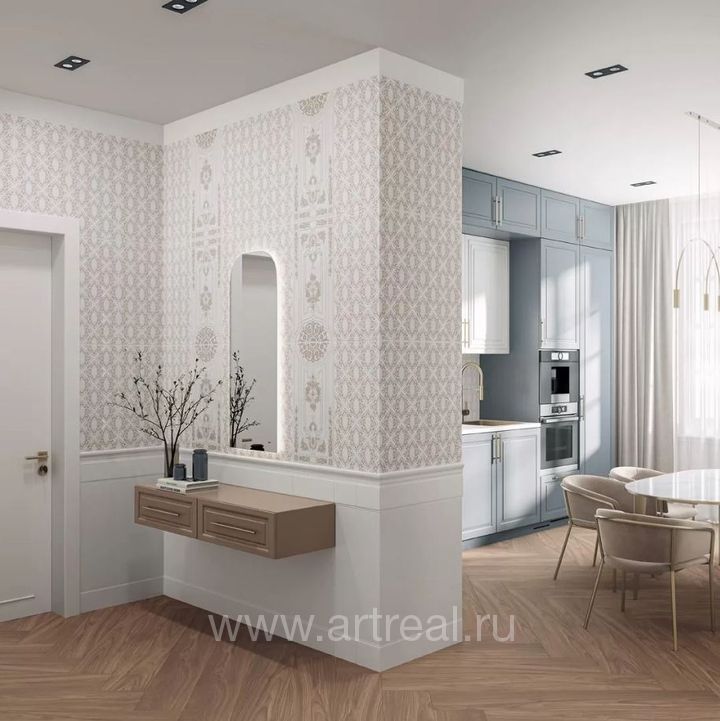 Керамическая плитка Kerama Marazzi Флориан в интерьере