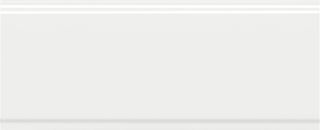 Kerama Marazzi Флориан бордюр Бордюр белый матовый обрезной 30*12*13