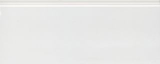 Kerama Marazzi Флориан плинтус Плинтус белый матовый обрезной 30*12*13