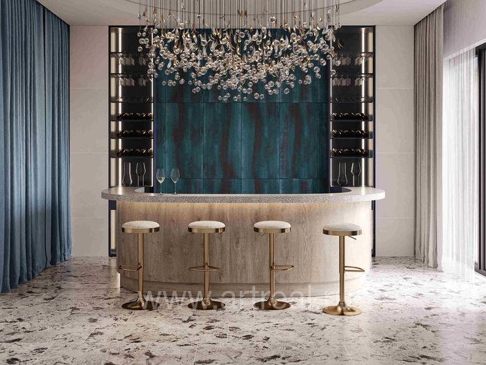 Керамогранит Estima Indigo Illusion в интерьере