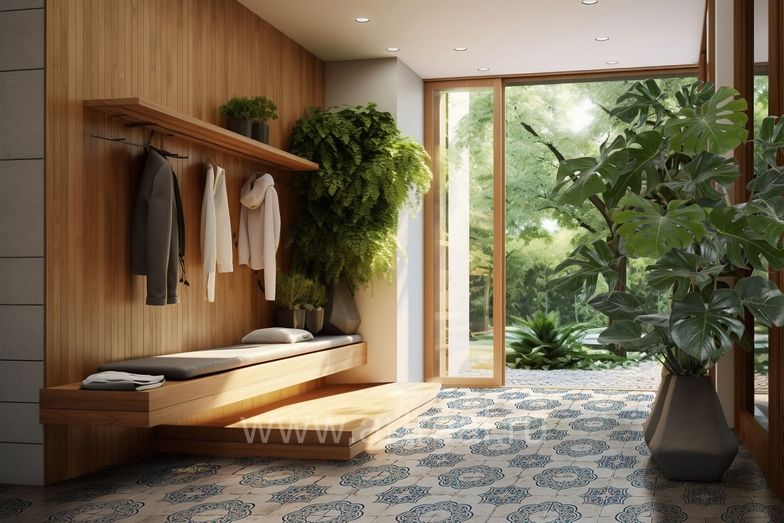 Керамогранит Nanda Tiles Magnolia в интерьере