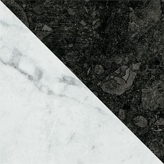 41zero42 Dandy керамогранит Flag Black-White 18.6*18.6*8.5