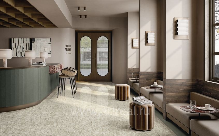 Graniti Fiandre Selenite Maximum Керамогранит Graniti Fiandre Selenite Maximum в интерьере