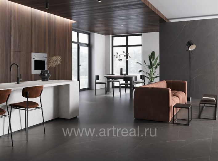 Керамогранит Florina Ceramics Marmogres в интерьере