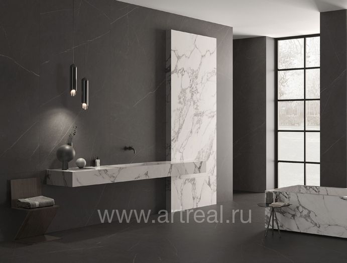 Керамогранит Florina Ceramics Marmogres в интерьере