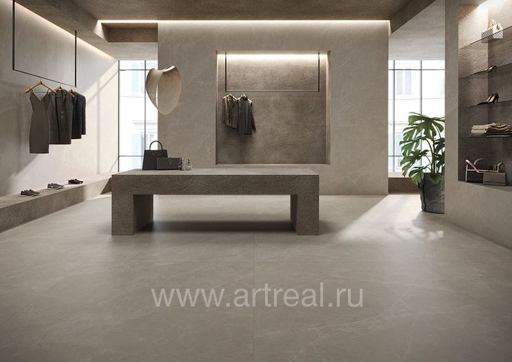 Керамогранит Florina Ceramics Marmogres в интерьере
