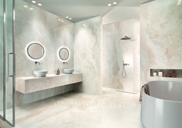 Керамогранит Tagina Onyx Diamond в интерьере