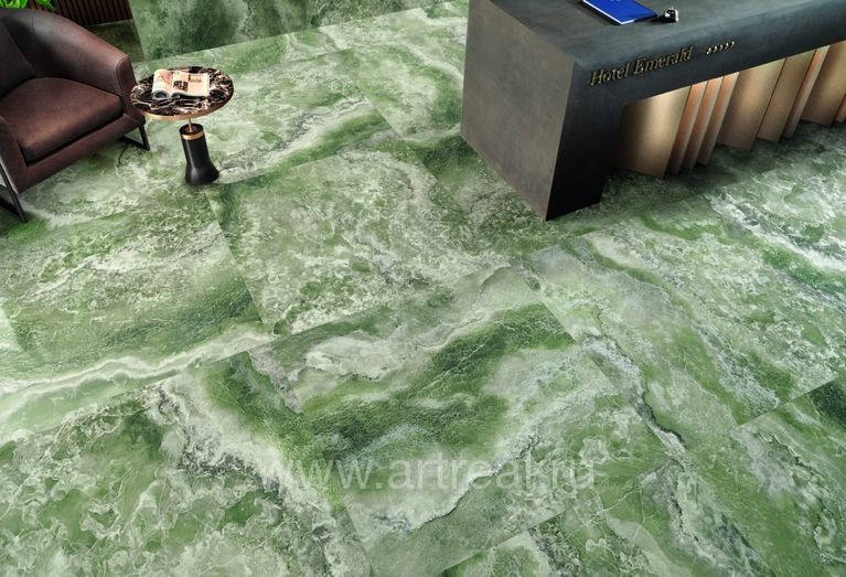 Керамогранит Tagina Onyx Diamond в интерьере