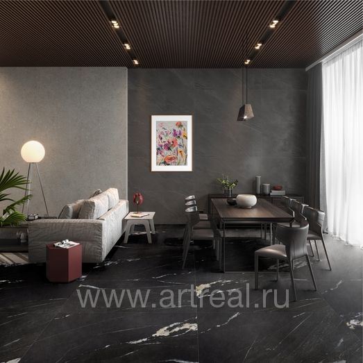 Керамогранит Florina Ceramics Pietragres в интерьере