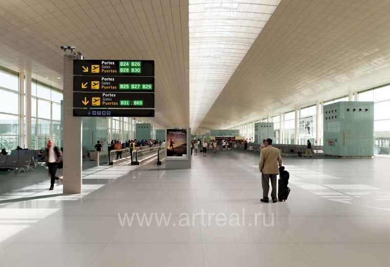 Керамогранит La fabbrica Vision-Touch в интерьере