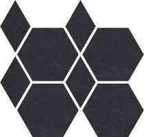 La fabbrica Vision-Touch мозаика Mosaico Esagonale Noir Vision 40*30