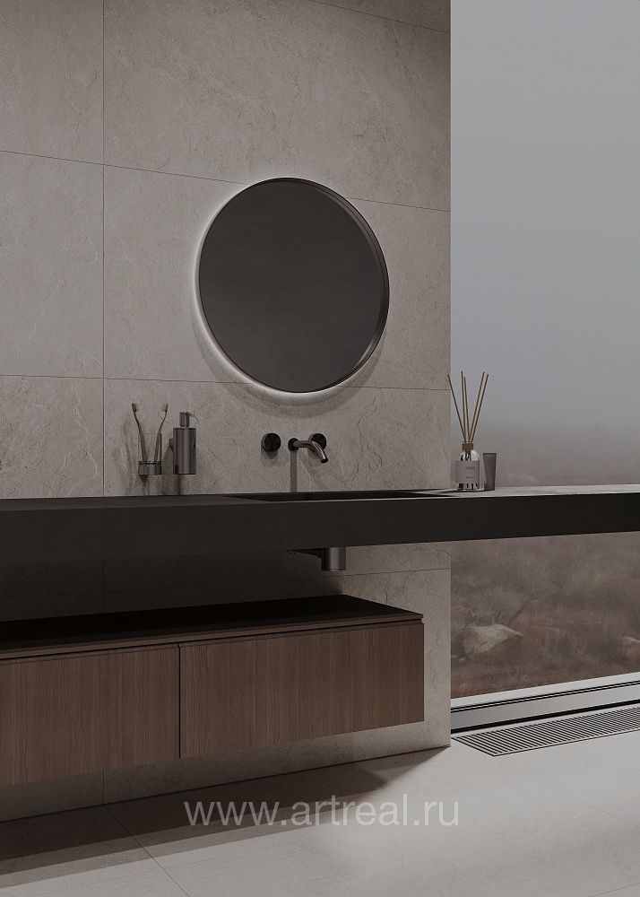 Керамогранит Creto Kvadro в интерьере