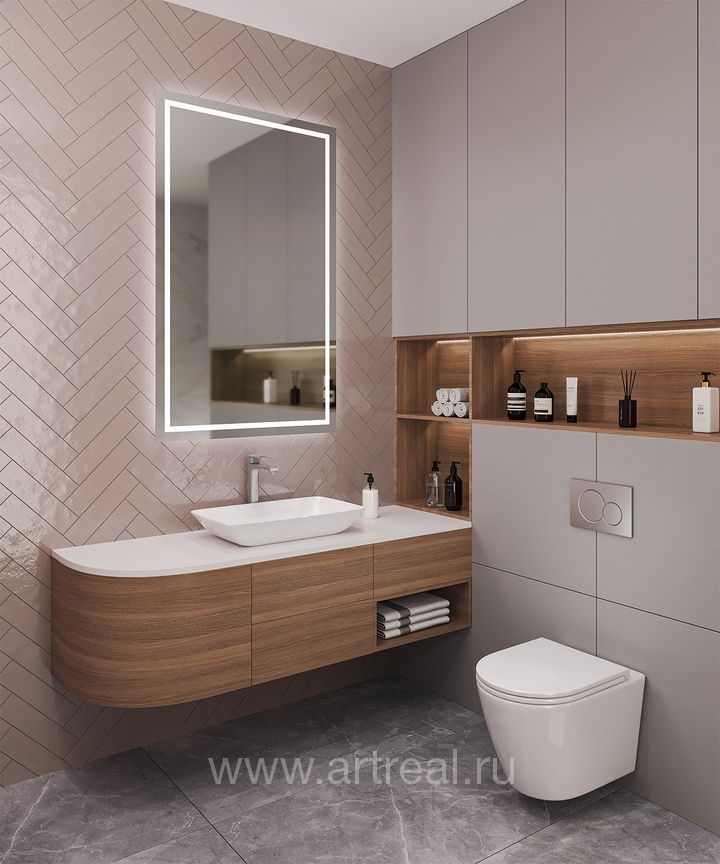 Керамическая плитка Smile Tile Liguria в интерьере