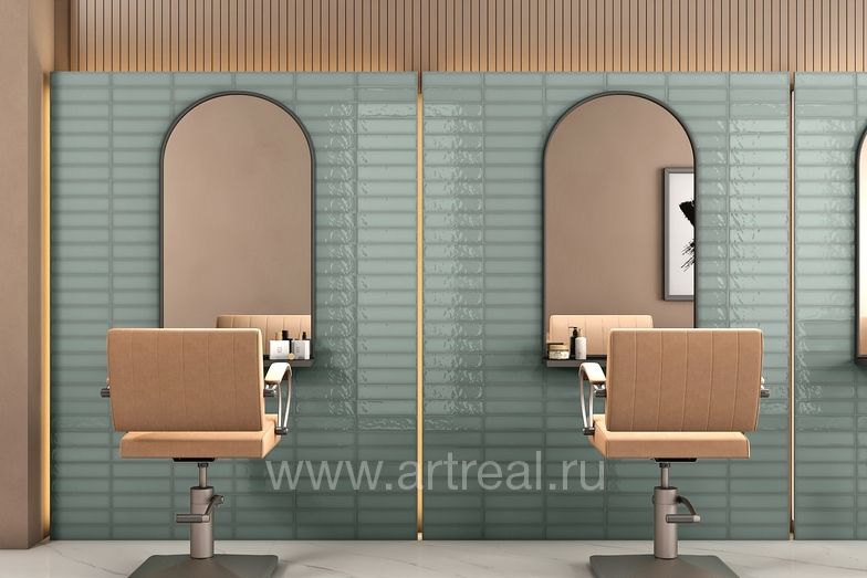 Керамическая плитка Smile Tile Monte в интерьере