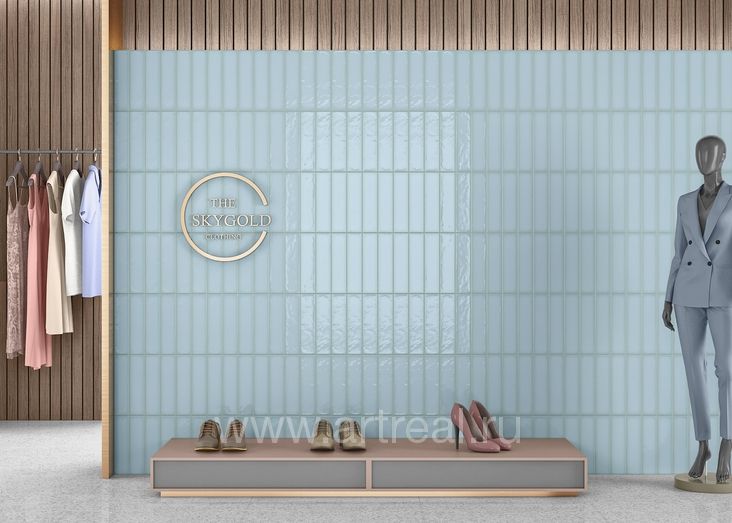 Керамическая плитка Smile Tile Monte в интерьере