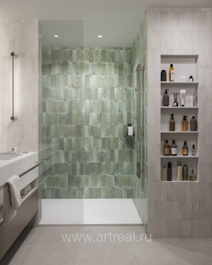 Керамическая плитка Smile Tile Jazz в интерьере