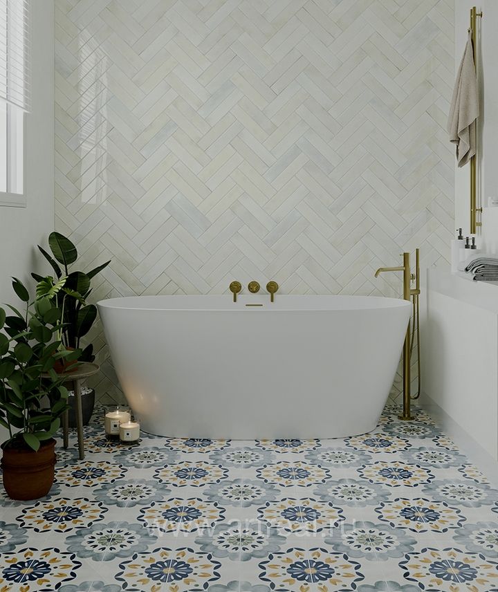 Керамогранит Smile Tile Siena в интерьере