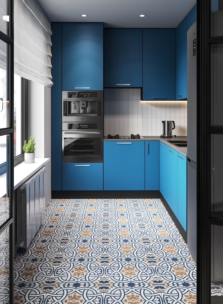 Керамогранит Smile Tile Siena в интерьере