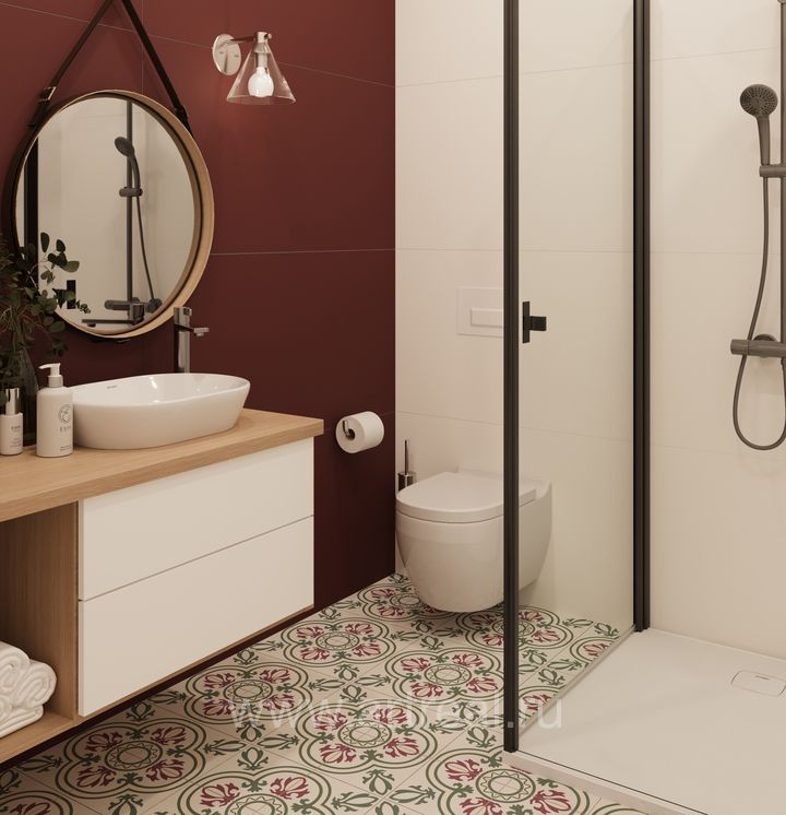 Керамогранит Smile Tile Siena в интерьере