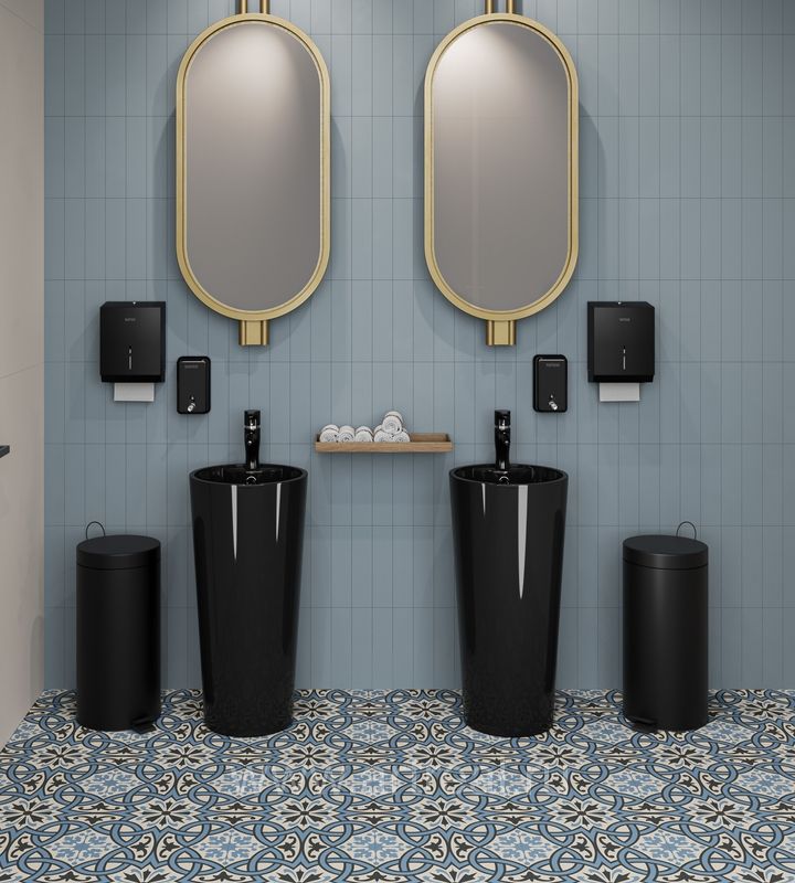 Керамогранит Smile Tile Siena в интерьере