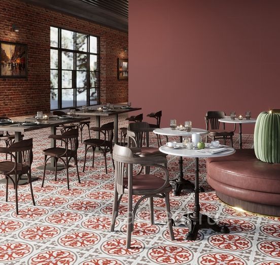 Керамогранит Smile Tile Siena в интерьере