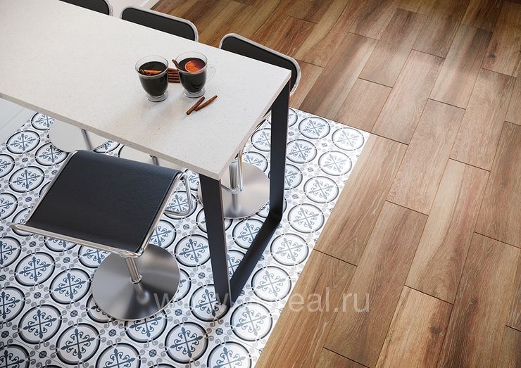 Керамогранит Smile Tile Siena в интерьере