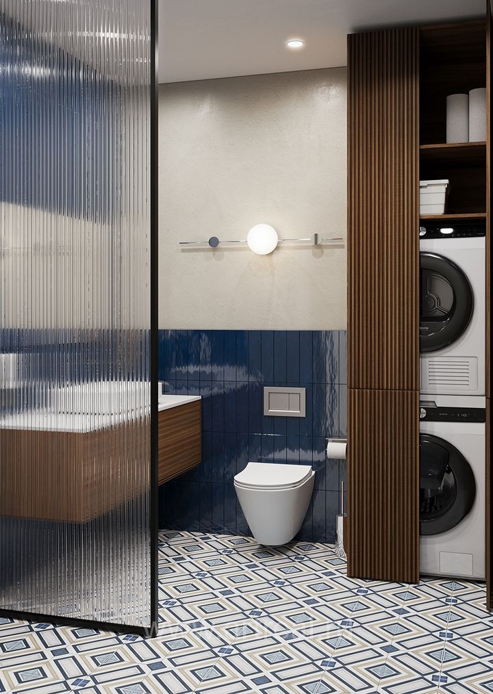 Керамогранит Smile Tile Artisan в интерьере