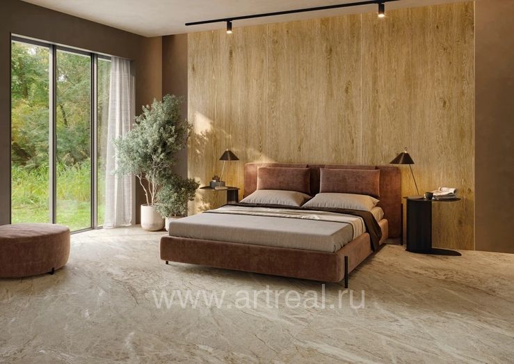 Керамогранит Atlas Concorde Russia Forte dei Marmi Rock в интерьере