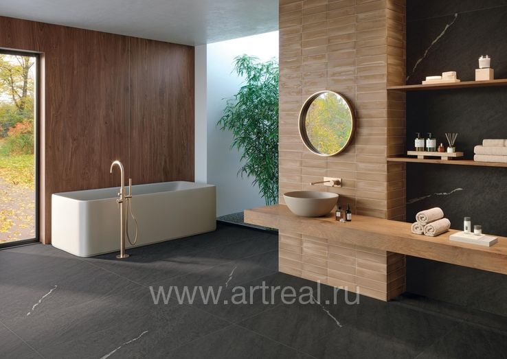 Керамогранит Atlas Concorde Russia Forte dei Marmi Rock в интерьере