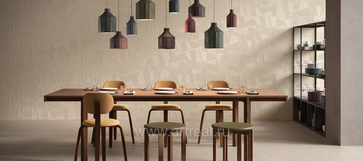 Керамическая плитка Piemme Homey Paper Clay в интерьере