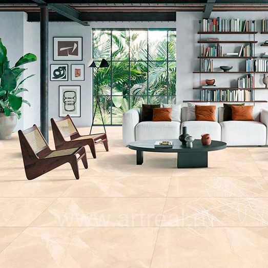 Керамогранит Gravita Ivory Moon в интерьере